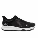 KURU ATOM Fusion Women's Sneaker in Jet Black-Bright White.
