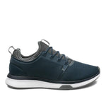 KURU ATOM Men's Sneaker in Indigo-White-Basalt.