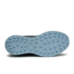 Outsole view of the KURU ATOM Trail Women's Sneaker in Blue Fog-Midnight Blue, showing the KURUSOLE tread.