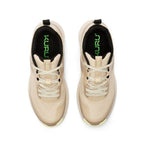 Top-down view of the KURU ATOM Trail Women's Sneaker in Sand-Lime Sorbet.