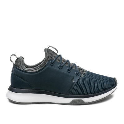 KURU ATOM WIDE Men's Sneaker in Indigo-White-Basalt.