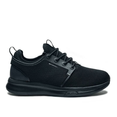 KURU ATOM Waterproof Men's Sneaker in Jet Black.
