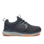 KURU ATOM Waterproof Women's Sneaker in Smoke Gray-Apricot.