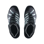 Top-down view of the KURU CHICANE WIDE Women's Sneaker in Black-Delirium.
