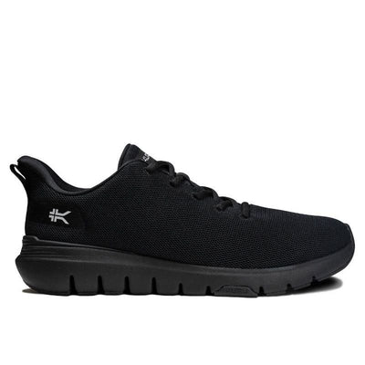 KURU FLEX Via Men's Sneaker in Jet Black.