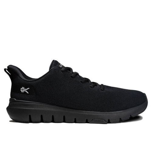 KURU FLEX Via Men's Sneaker in Jet Black.