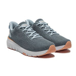 Pair of KURU FLEX Via Women's Sneaker in Mist Blue-Apricot, angled view.