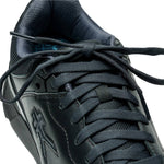 Close-up of the upper material on the KURU KINETIC 2 Men's Sneaker in Smokestack Black.