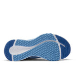 Pair of KURU QUANTUM 2 Women's Sneaker in Blue Fog-Bright White, angled view.