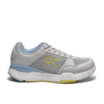 KURU QUANTUM 2 Women's Sneaker in Dove Gray-Pale Lime.