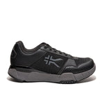 KURU QUANTUM 2 Men's Sneaker in Jet Black-Slate Gray.