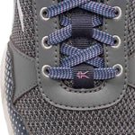 Top-down view of the KURU QUANTUM 2 WIDE Women's Sneaker in Pewter-Night Sky.