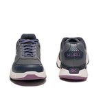 Close-up of the upper material on the KURU QUANTUM 2 WIDE Women's Sneaker in Pewter-Night Sky.