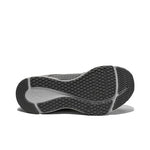 Outsole view of the KURU QUANTUM 2 WIDE Men's Sneaker in Storm Gray, showing the KURUSOLE tread.