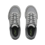 Top-down view of the KURU QUANTUM 2 WIDE Men's Sneaker in Storm Gray.