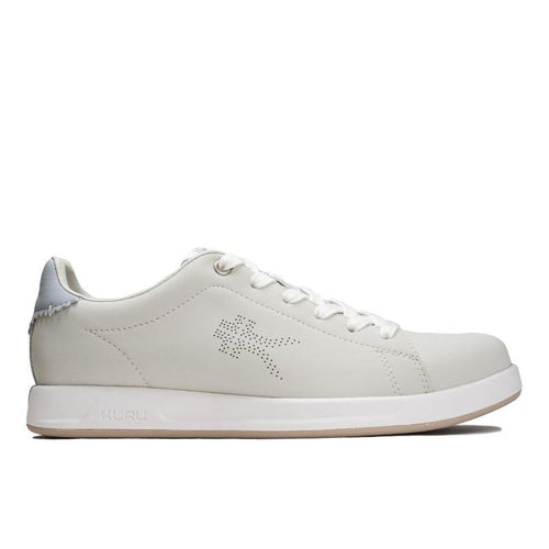 KURU ROAM Women's Sneaker in Bone Gray-Cloud Gray.