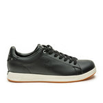 KURU ROAM Women's Sneaker in Jet Black-Bright White.