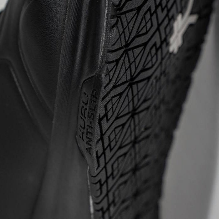 Top-down view of the KURU SHIFT Women's Sneaker in Jet Black.