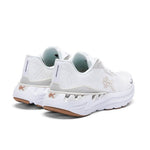 Top-down view of the KURU TRIPLE MAX Ion Women's Sneaker in Bright White-Bone Gray.