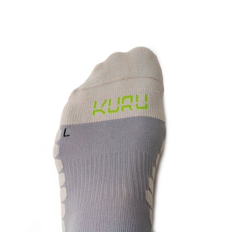 KURU SPARC 2.0 Crew Socks in Gray.