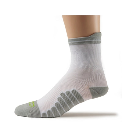 KURU SPARC 2.0 Crew Socks in White.