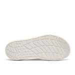 Outsole view of the KURU MOMENT Flip Women's Flip-Flop in Ecru, showing the KURUSOLE tread.