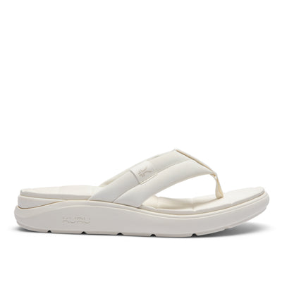 KURU MOMENT Flip Women's Flip-Flop in Ecru.