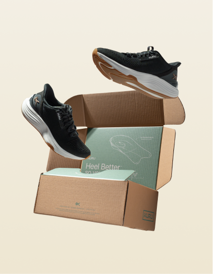 KURU footwear technology designed to help you feel better with every step.