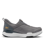 KURU QUANTUM 2 Slip-On Men's Slip-On Sneaker in Lead Gray-Dove Gray.