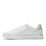 Inner side view of the KURU ROAM 2 Unisex Sneaker in Bright White-Sand.
