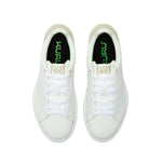 Top-down view of the KURU ROAM 2 Unisex Sneaker in Bright White-Sand.