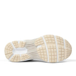 Outsole view of the KURU SURGE Unisex Sneaker in Ashwood-Bright White, showing the KURUSOLE tread.