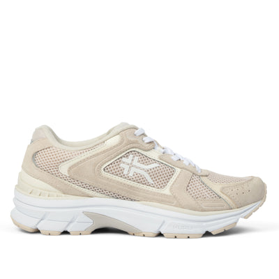 KURU SURGE Unisex Sneaker in Ashwood-Bright White.