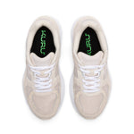 Top-down view of the KURU SURGE Unisex Sneaker in Ashwood-Bright White.