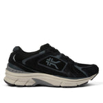 KURU SURGE Unisex Sneaker in Jet Black-Bone Gray.