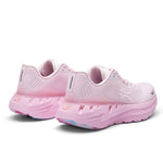 Close-up of the heel cup on the KURU TRIPLE MAX Ion Women's Sneaker in Watermelon Slush.