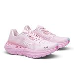Pair of KURU TRIPLE MAX Ion Women's Sneaker in Watermelon Slush, angled view.