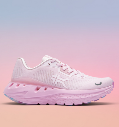 KURU TRIPLE MAX Ion Women's Running Shoe in Watermelon Slush.