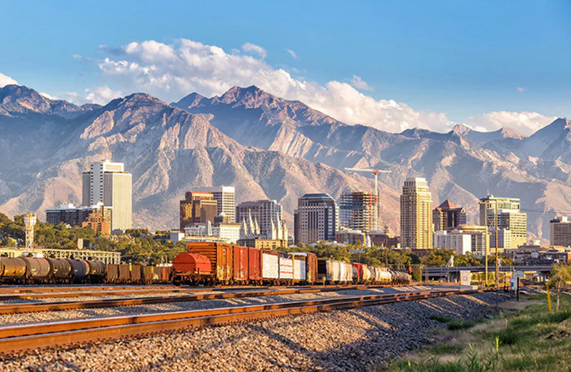 Utah Train Banner