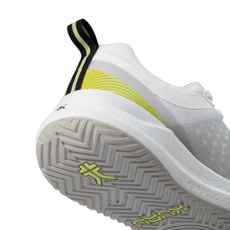 Illustration highlighting KURUSOLE technology in the KURU VELOCITY Men's Sneaker.