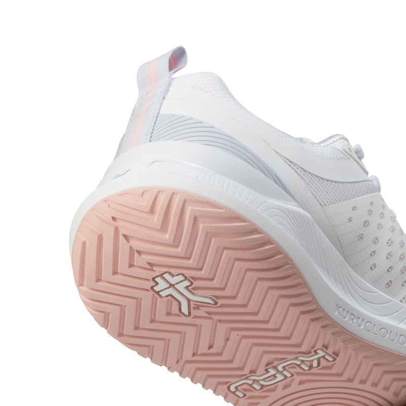 Illustration highlighting KURUSOLE technology in the KURU VELOCITY Women's Sneaker.