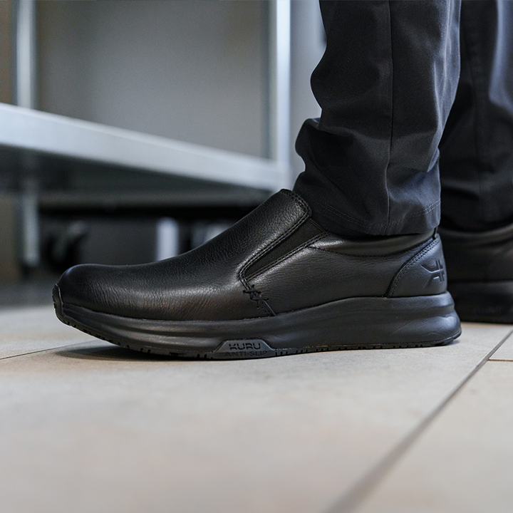 KURU footwear designed for all-day work comfort, featuring supportive styles built to keep you moving.