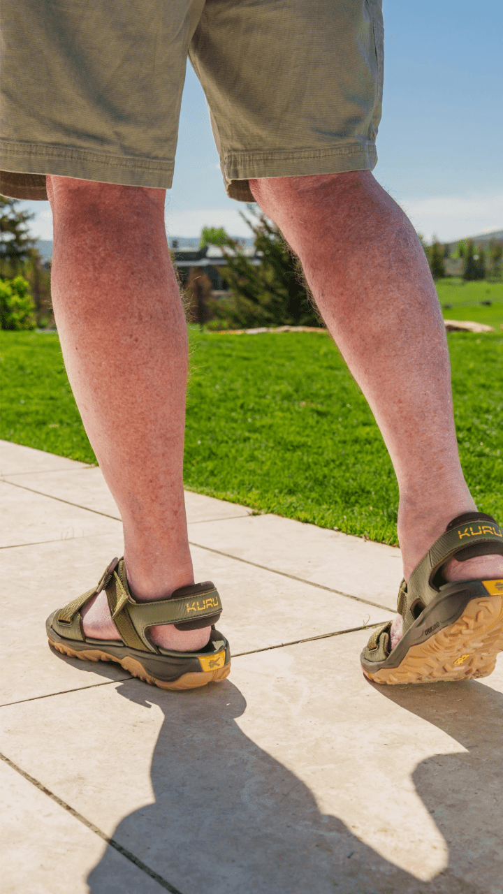 KURU Footwear Father's Day gift guide featuring comfortable shoes for dads.
