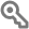 Account reactivation key icon.