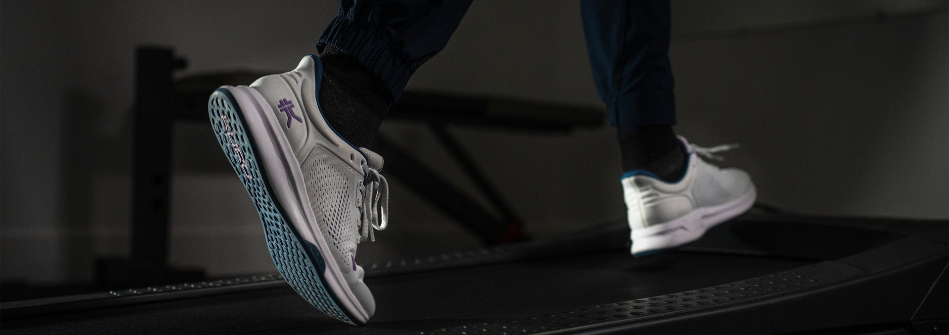KURU footwear collection in mist gray and lavender colorways, ideal for winter wear.